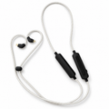 Bluetooth IEM upgrade cable in silver white