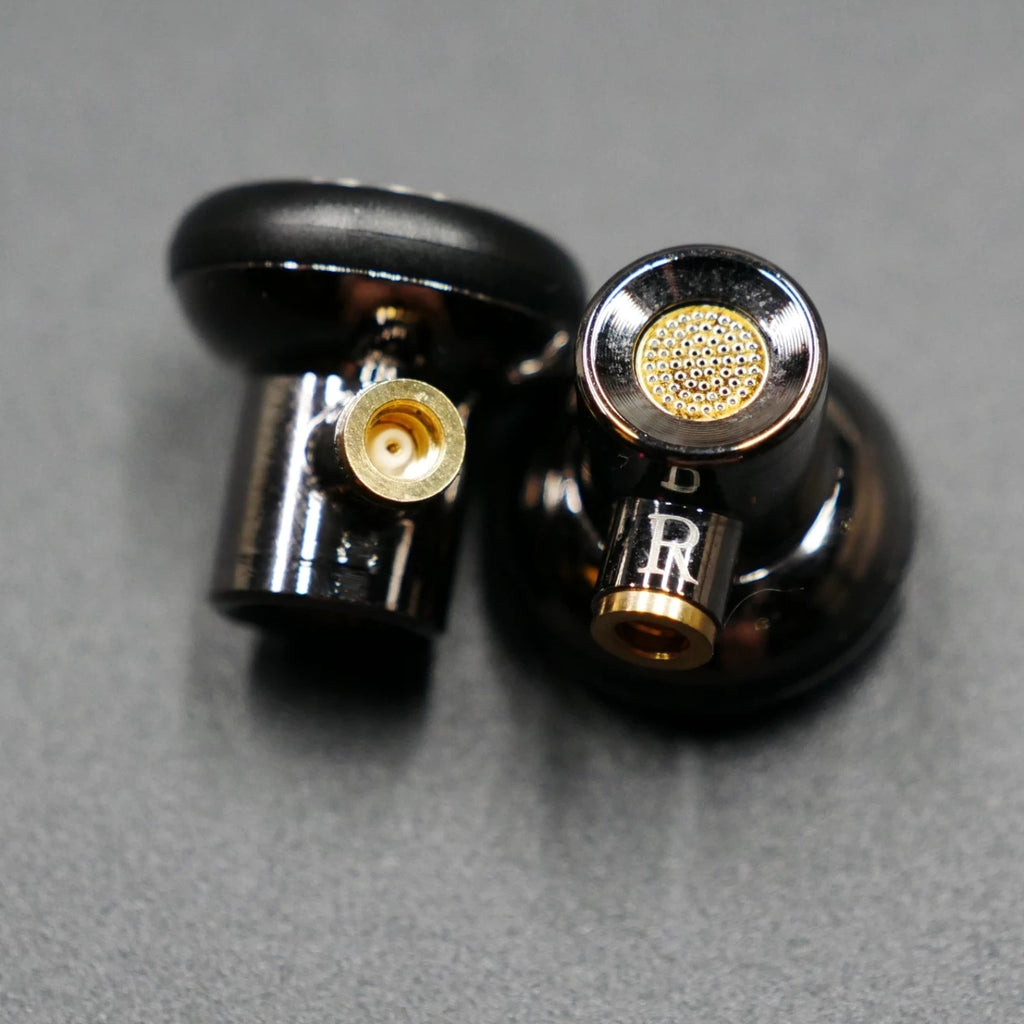130Ω DIY HiFi Flathead Earbuds with Carbon Diaphragm & Detachable MMCX