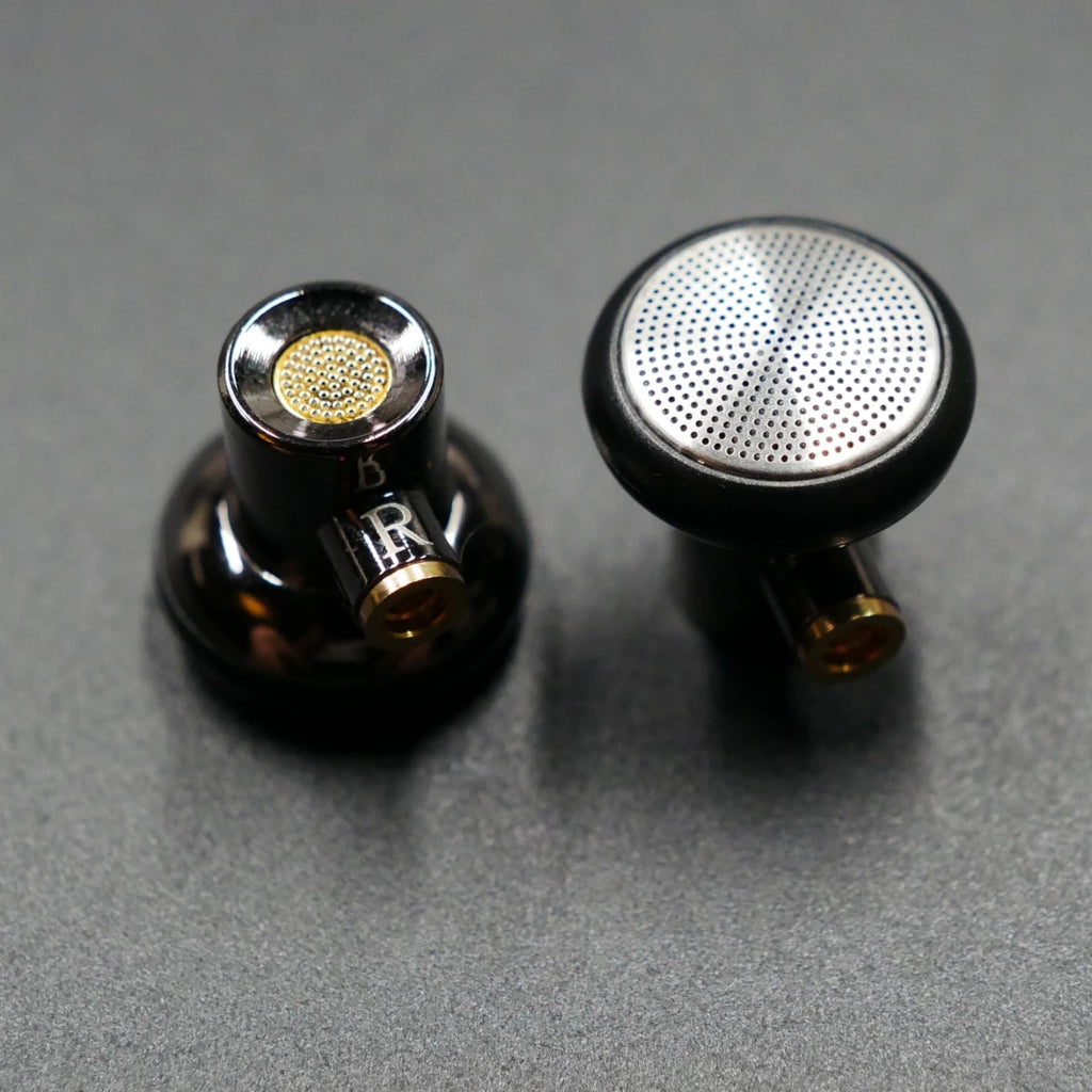 130Ω DIY HiFi Flathead Earbuds with Carbon Diaphragm & Detachable MMCX