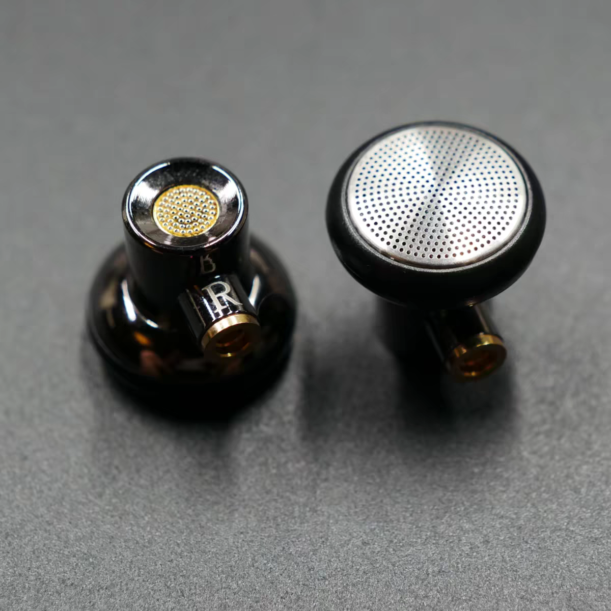 130Ω DIY HiFi Flathead Earbuds with Carbon Diaphragm & Detachable MMCX