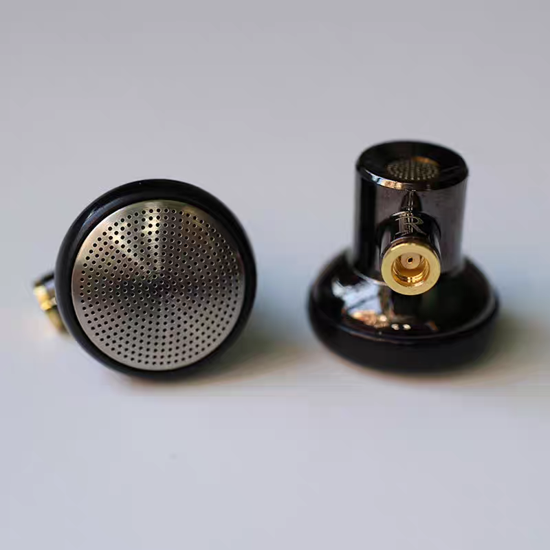 130Ω DIY HiFi Flathead Earbuds with Carbon Diaphragm & Detachable MMCX