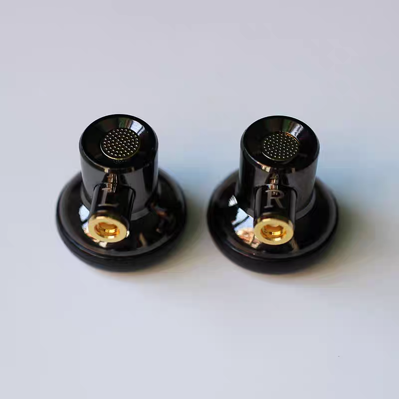130Ω DIY HiFi Flathead Earbuds with Carbon Diaphragm & Detachable MMCX