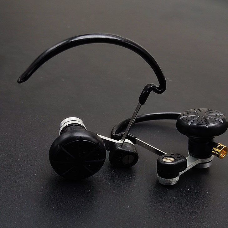 Premium Alloy Sports Earhook HiFi Earphones with LCP Diaphragm and MMCX Detachable Connectors