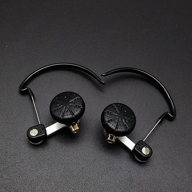 Premium Alloy Sports Earhook HiFi Earphones with LCP Diaphragm and MMCX Detachable Connectors