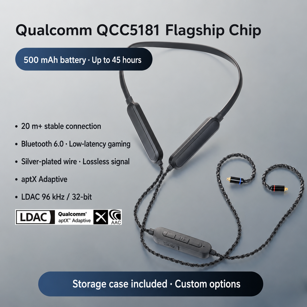 QCC5181 Bluetooth 6.0 cable features