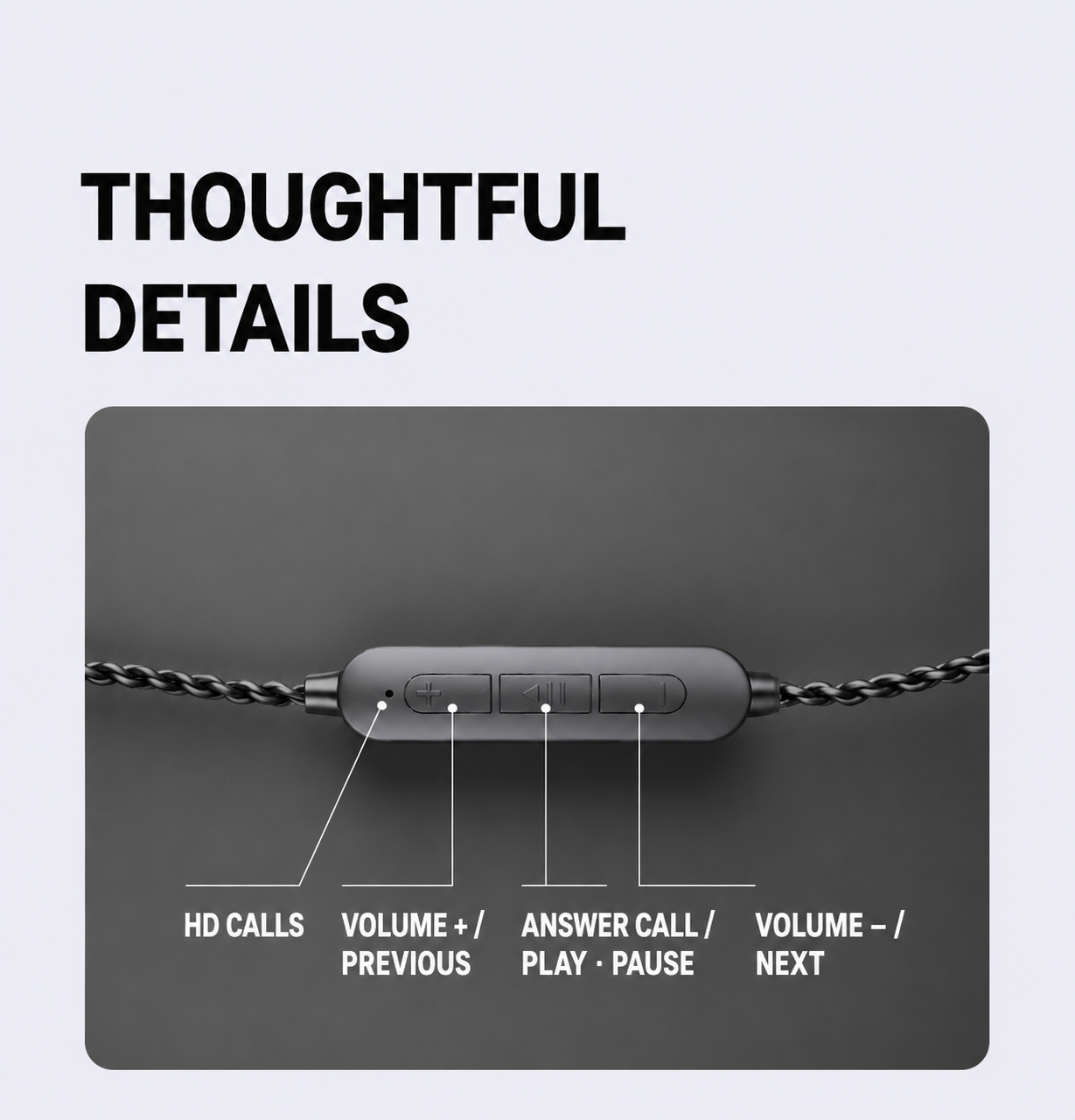 QCC5181 inline call playback and volume controls