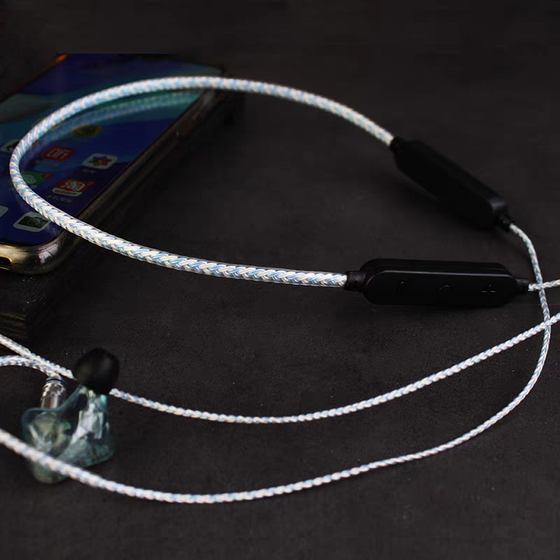 Ice Blue QCC5181 single-battery Bluetooth IEM cable