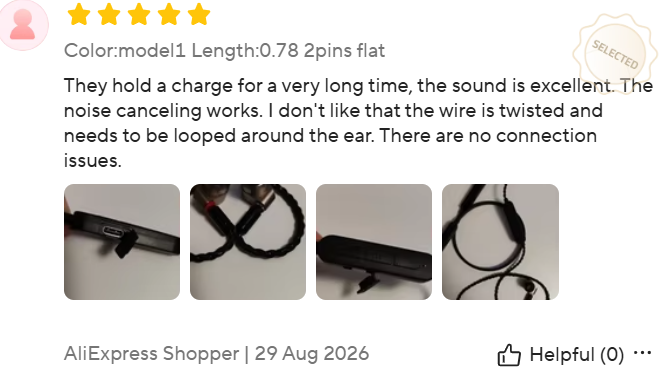 Original AliExpress customer review screenshot 3