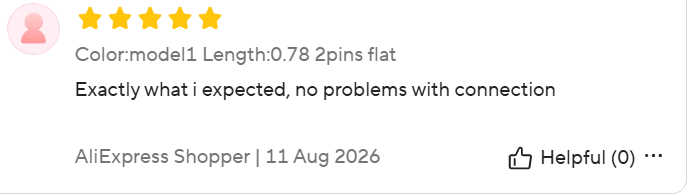 Original AliExpress customer review screenshot 6