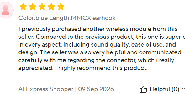 Original AliExpress customer review screenshot 8